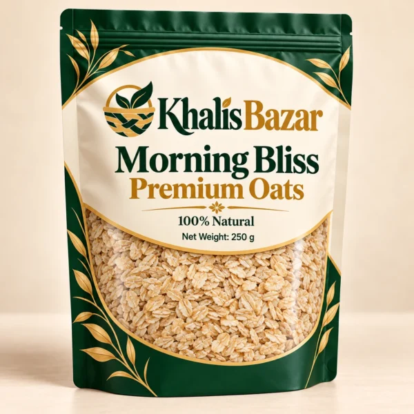 Khalis Bazar Morning Bliss Premium Oats 250 g pouch