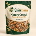Khalis Bazar Nature Crunch nuts and seeds mix 850 g pouch with almonds, walnuts and mixed seeds visible through the window